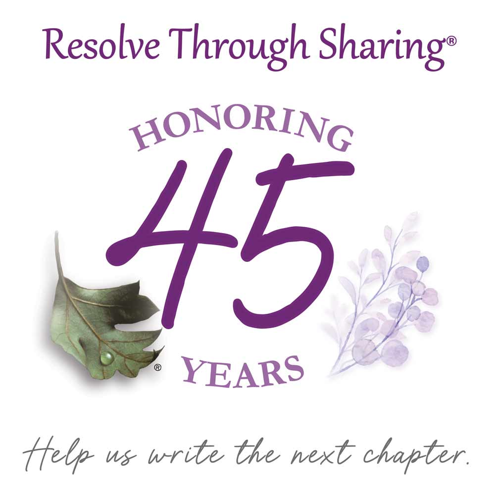 RTS 45 year anniversary badge
